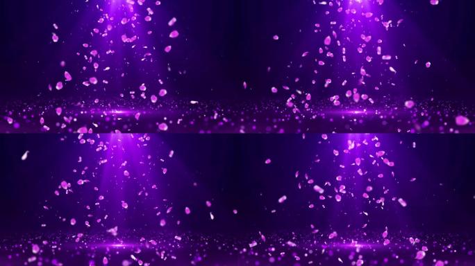 4K花瓣唯美循环