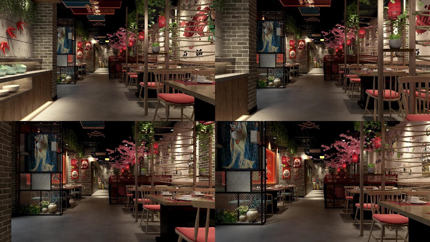 3D动画中餐厅H31