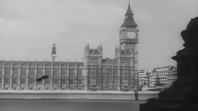 40年代英国伦敦大本钟