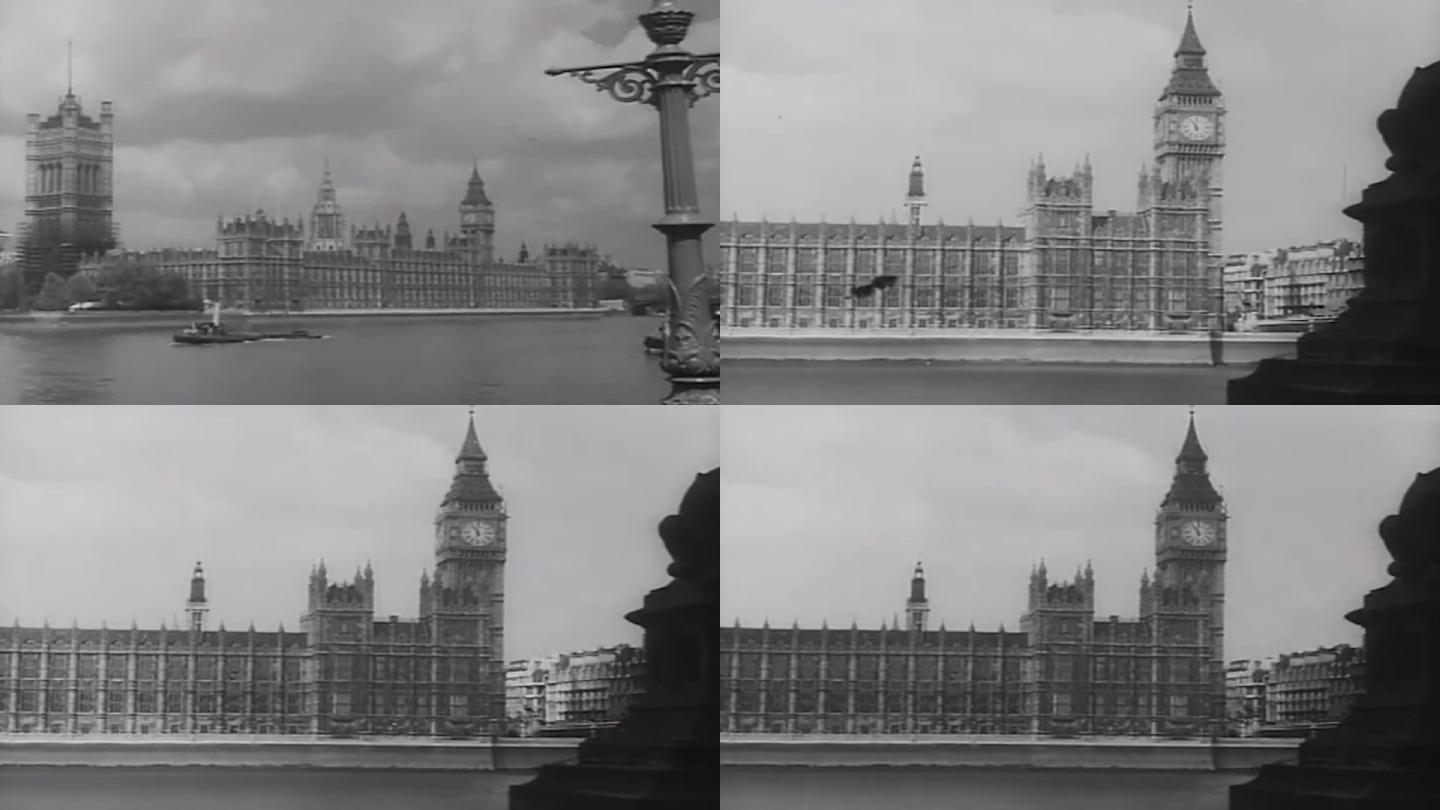 40年代英国伦敦大本钟