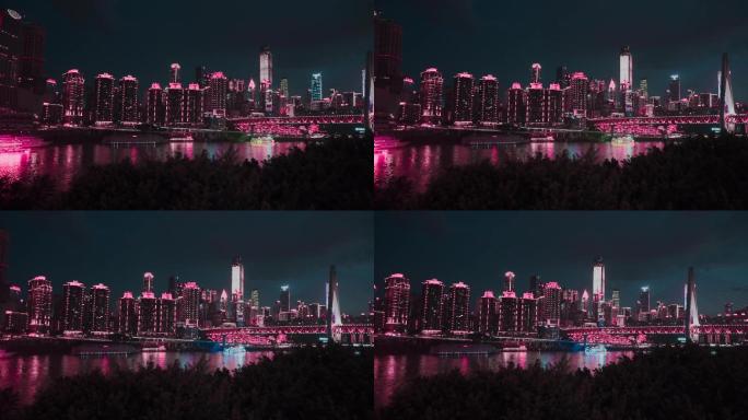 重庆赛博朋克夜景