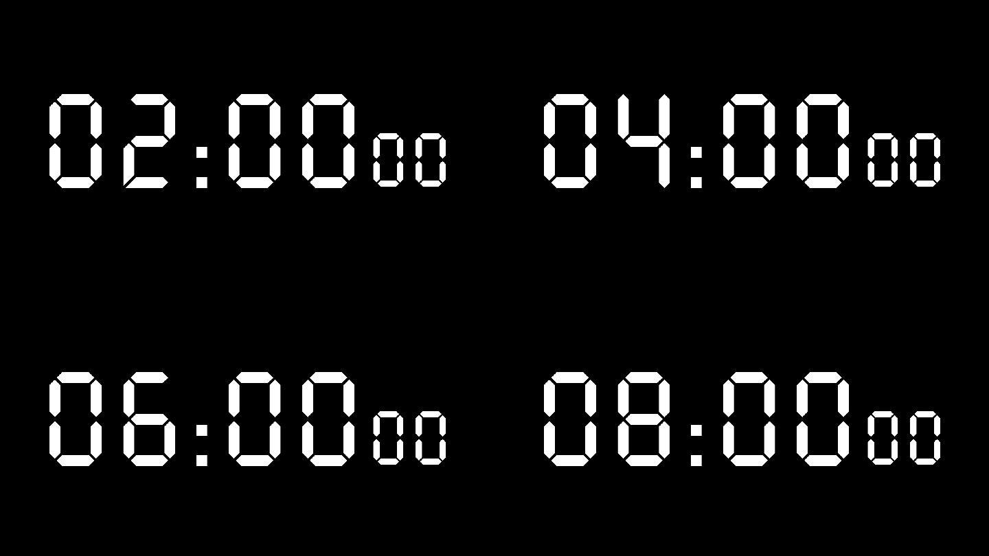 4K10分钟计时器精确到百分之一秒