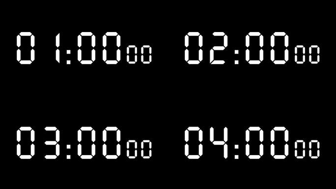4K5分钟正计时器精确到百分之一秒