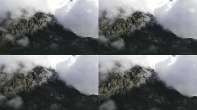 【航拍】云中的山
