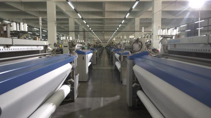 印染厂纺织厂织布机器