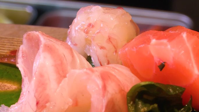 寿司日本料理生鱼片三文鱼日本美食