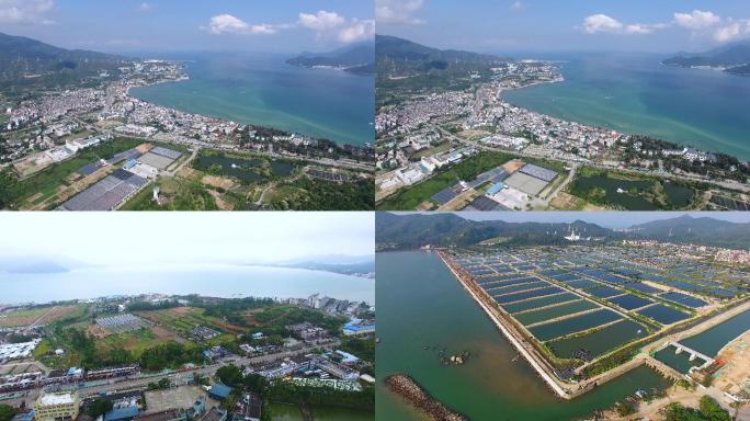 深圳大鹏海边渔产养殖基地