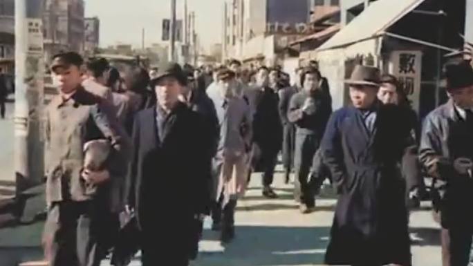 40年代日本东京街头