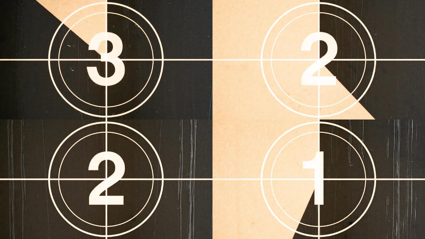 3秒老电影影视倒计时