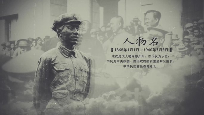 复古历史人物介绍