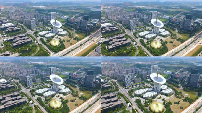 武汉光谷未来科技大厦4K航拍