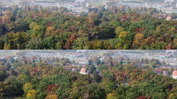 南京栖霞山栖霞寺秋季风光