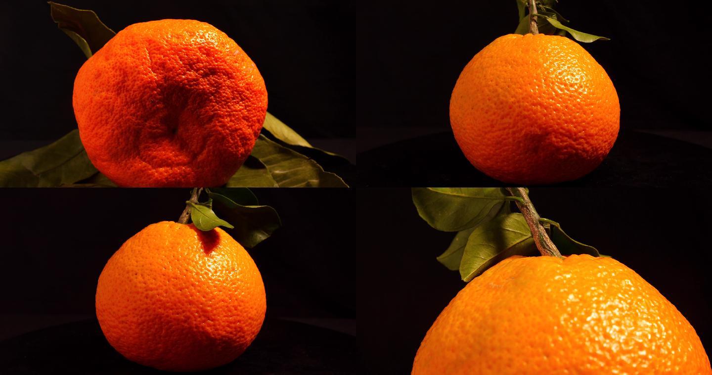 丑橘桔子橙子4K创意视频