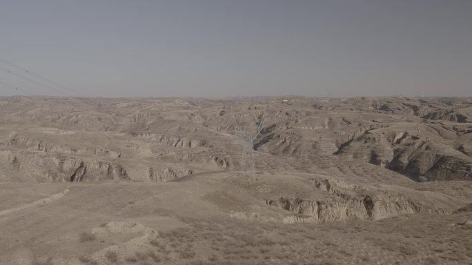 陕北黄土高坡黄土高原治理黄土地