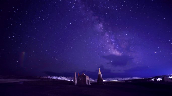 莫高窟星空延时