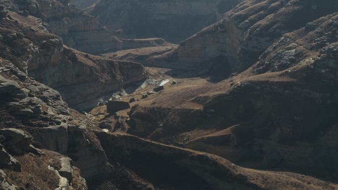 陕北黄土高坡黄土高原治理黄土地