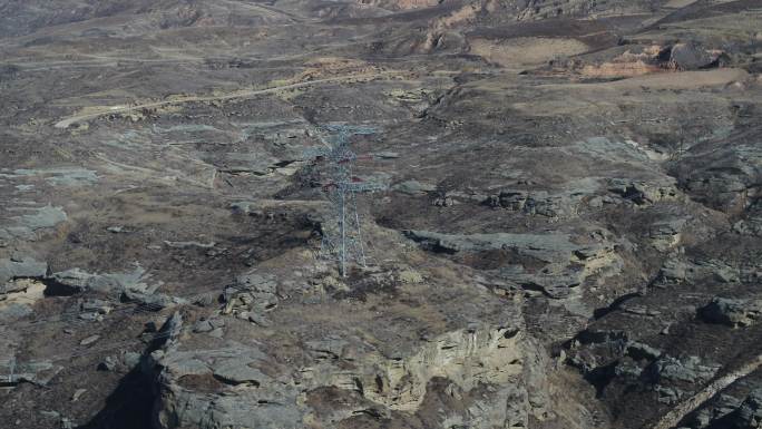 陕北黄土高坡黄土高原治理黄土地