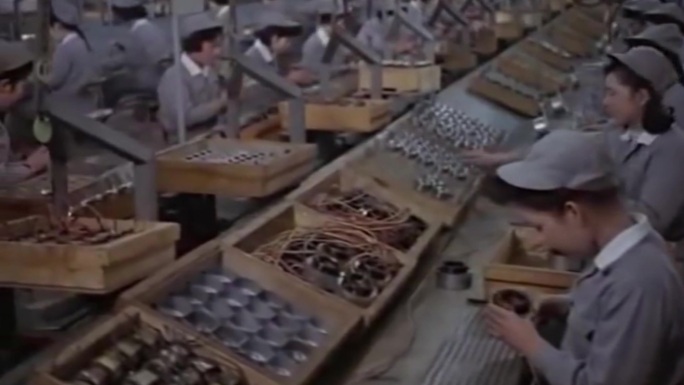 70-90年代工厂、女工、工人