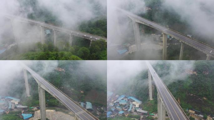 云雾高架公路