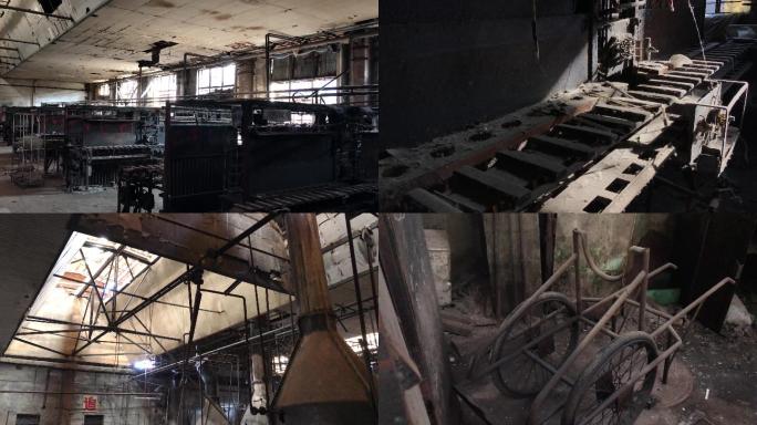 破旧废旧厂房拍摄空境4k【4k原创】