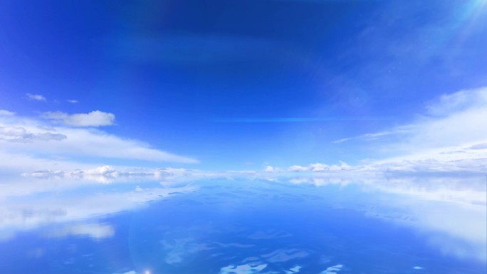 天空之境蓝天白云动态视频4k