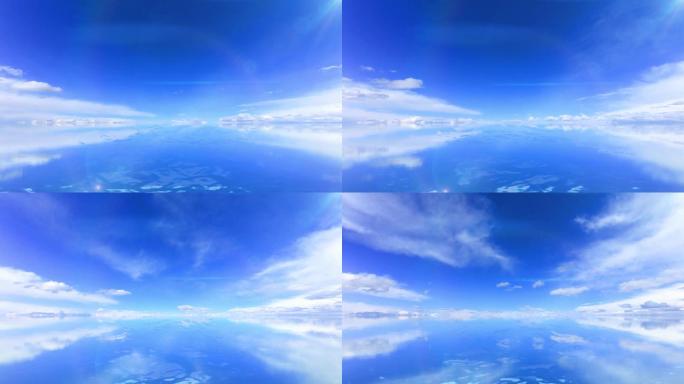 天空之境蓝天白云动态视频4k
