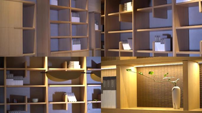 木质家具-书柜