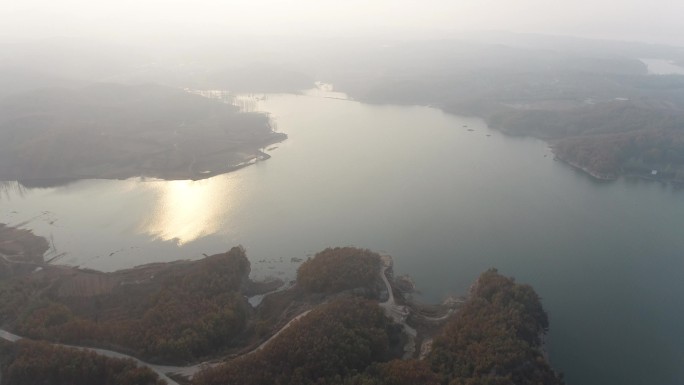 鲁山水库航拍（4K50帧）