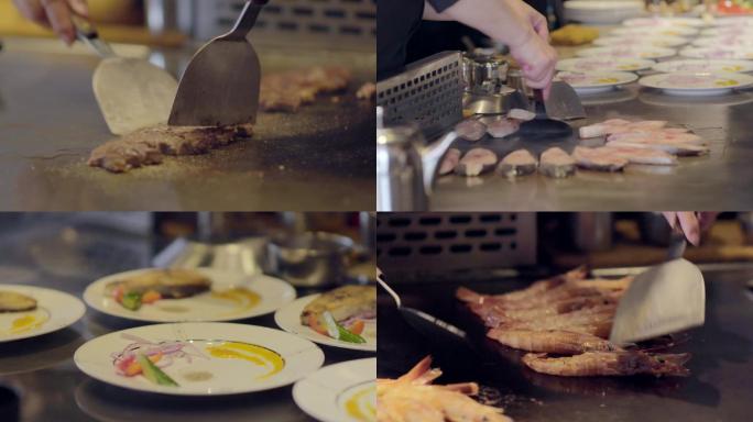 日式料理铁板烧台湾美食聚会聚餐