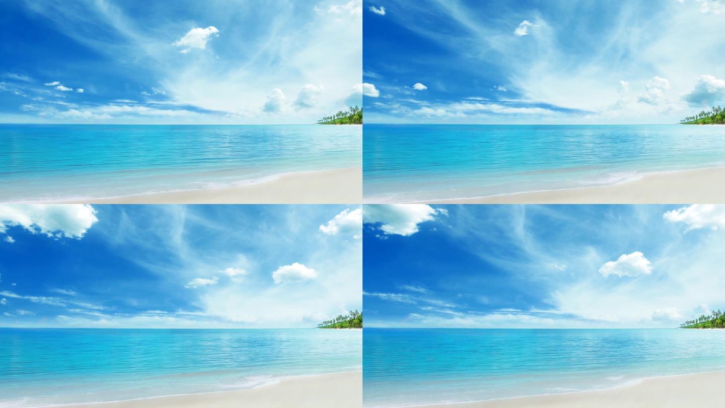 壁纸1920×1200夏日海滩 蓝天白云海滩 壁纸31壁纸,夏日海滩（蓝天白云海壁纸图片-风景壁纸-风景图片素材-桌面壁纸