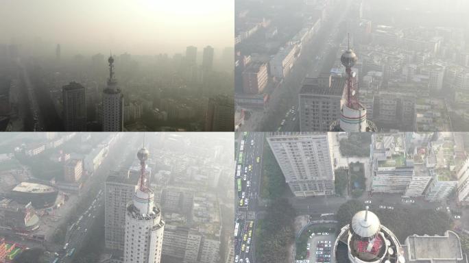 城市雾霾环境污染