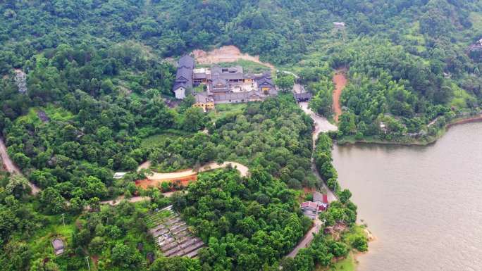 航拍浙江省温州市瑞安市马屿镇上洞村