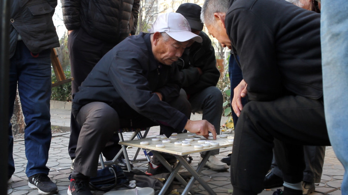 北京老百姓休闲生活、北京老城街道生活