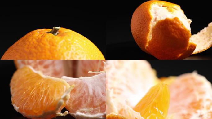 丑橘-4k果蔬-水果特写视频素材
