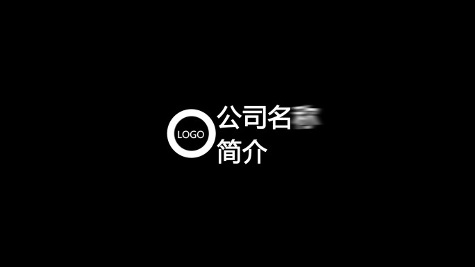 公司简介极简LOGOe3d三维