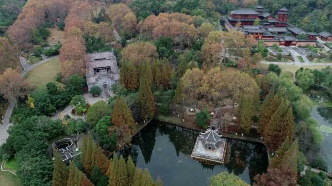 航拍习家池：中国郊野园林第一家