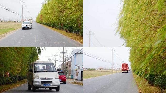 【4K】实拍农村公路建设