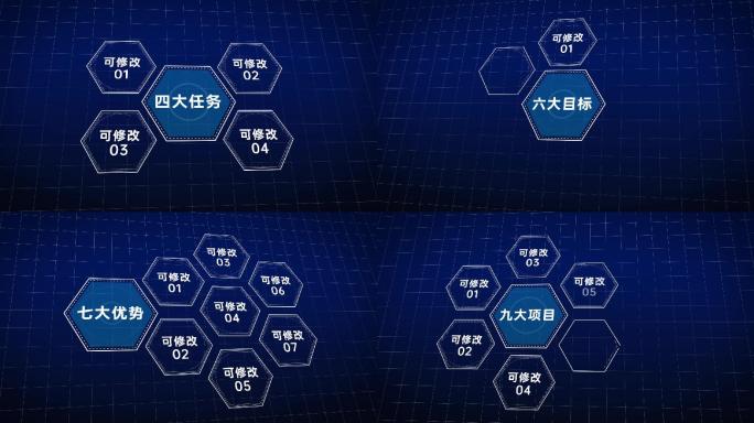 简洁科技感企业公司业务领域介绍