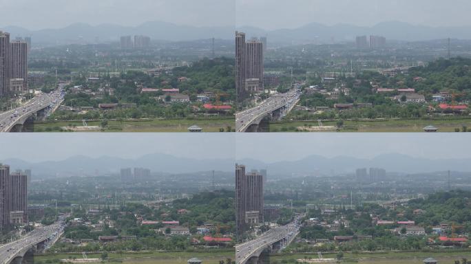 4K长沙开福大道车流2160P