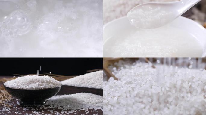 珍珠米东北大米洗米大米冲撞吃饭粮食大米米