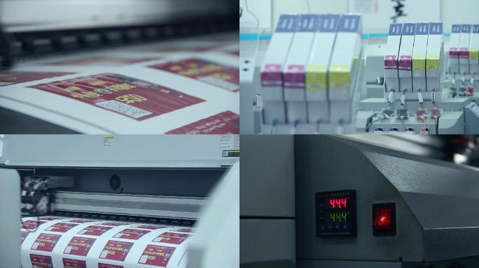 （原创实拍）广告公司打印机打印印刷