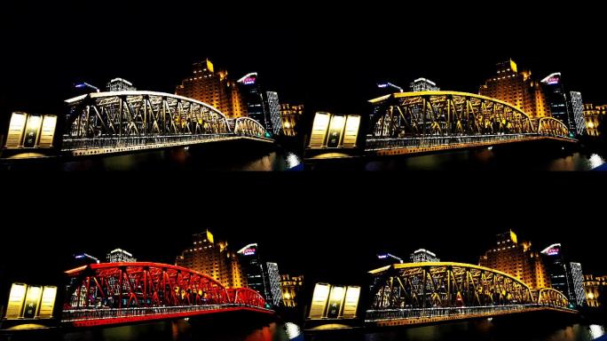 【延时】上海外白渡桥延时拍摄