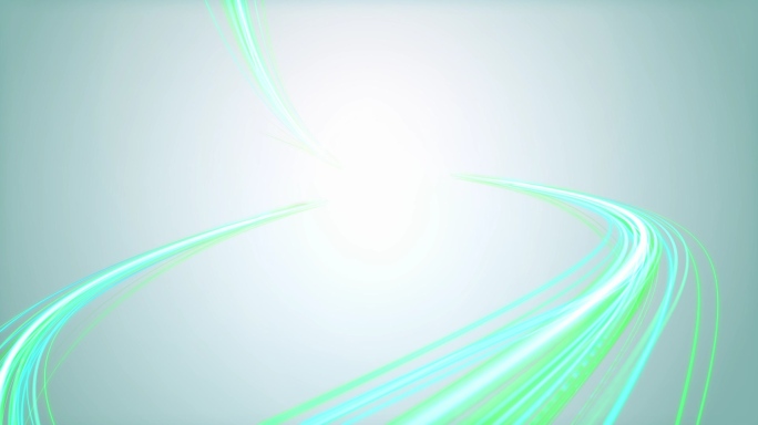 4K简洁绿色光线logo片头AE模板
