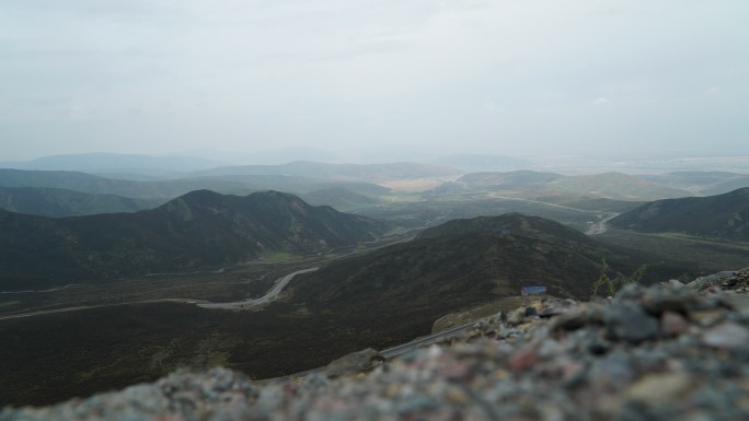 青海达板山秋天延时