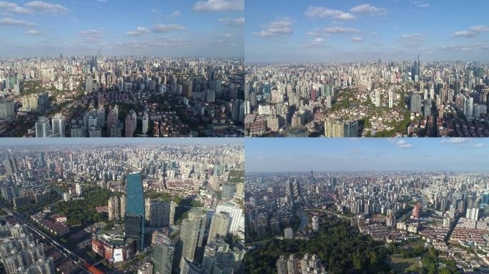 上海城市高楼建筑大景【4K】
