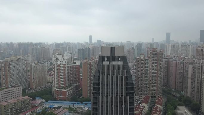 上海公安局派出所报警台监所航拍