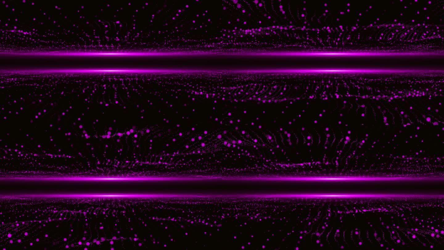 8015紫色动态粒子波浪
