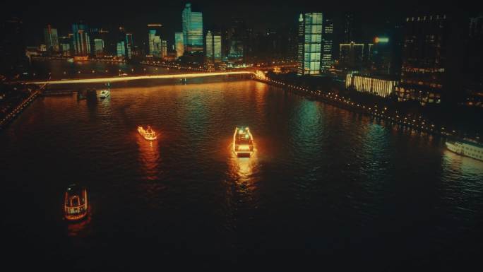 广州珠江夜船