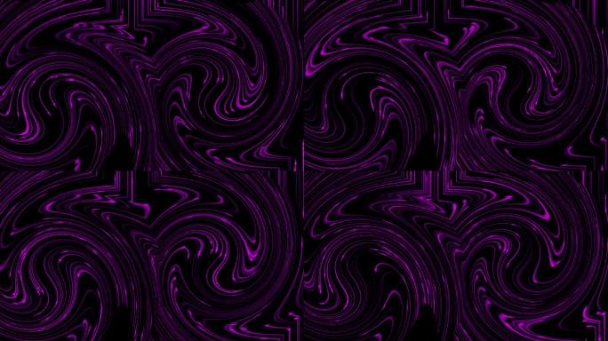 抽象紫色粒子游走线条晚会背景