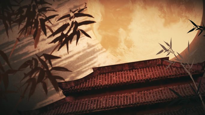 古城手绘中国风片头